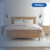 Cama Doble Milan Natural, Mate